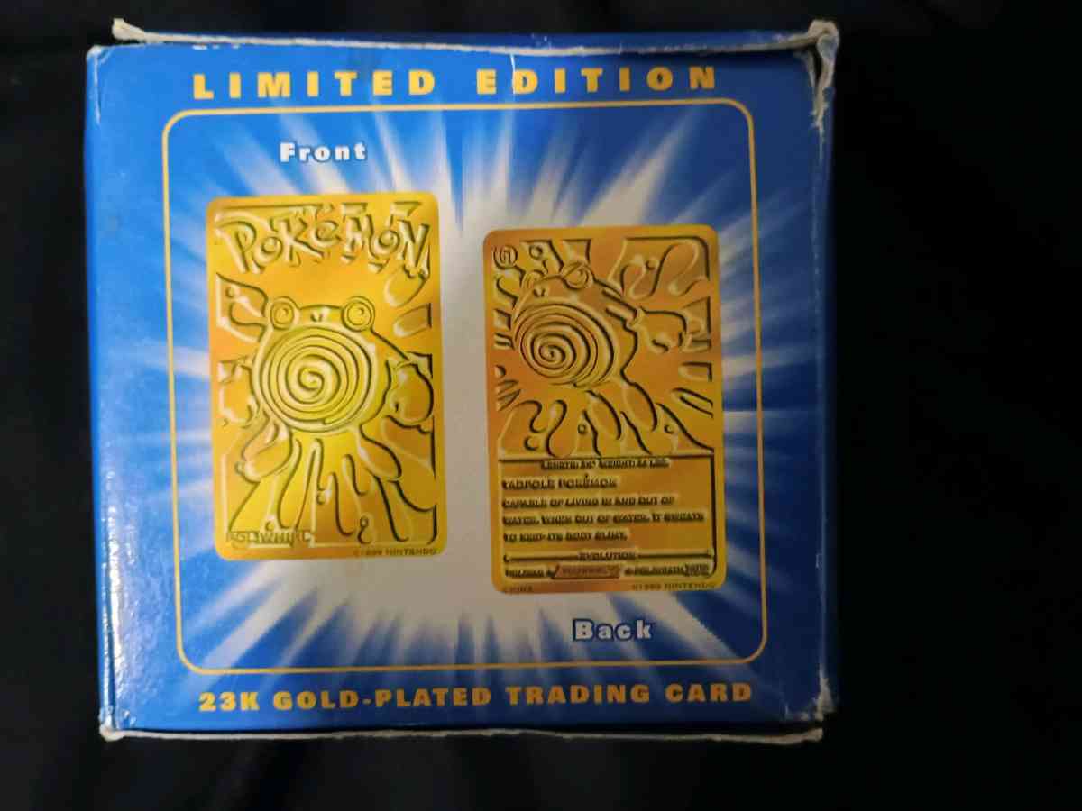 23k gold pokemon balls