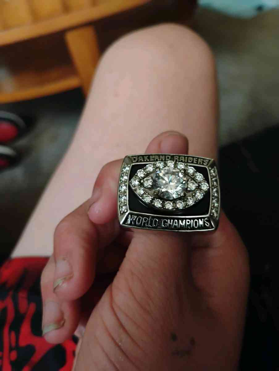 1976 raiders championship ring