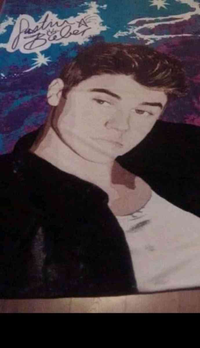 Justin Bieber blanket