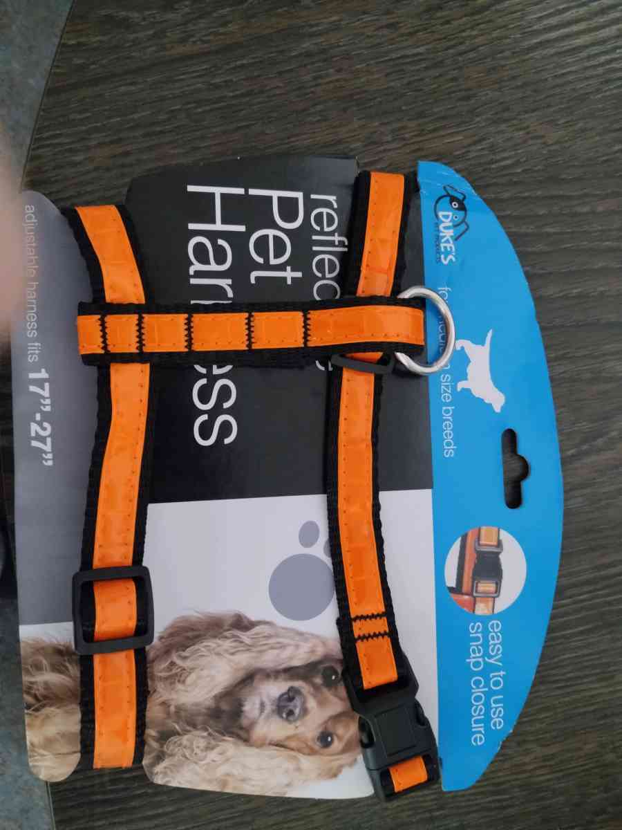reflective pet harness