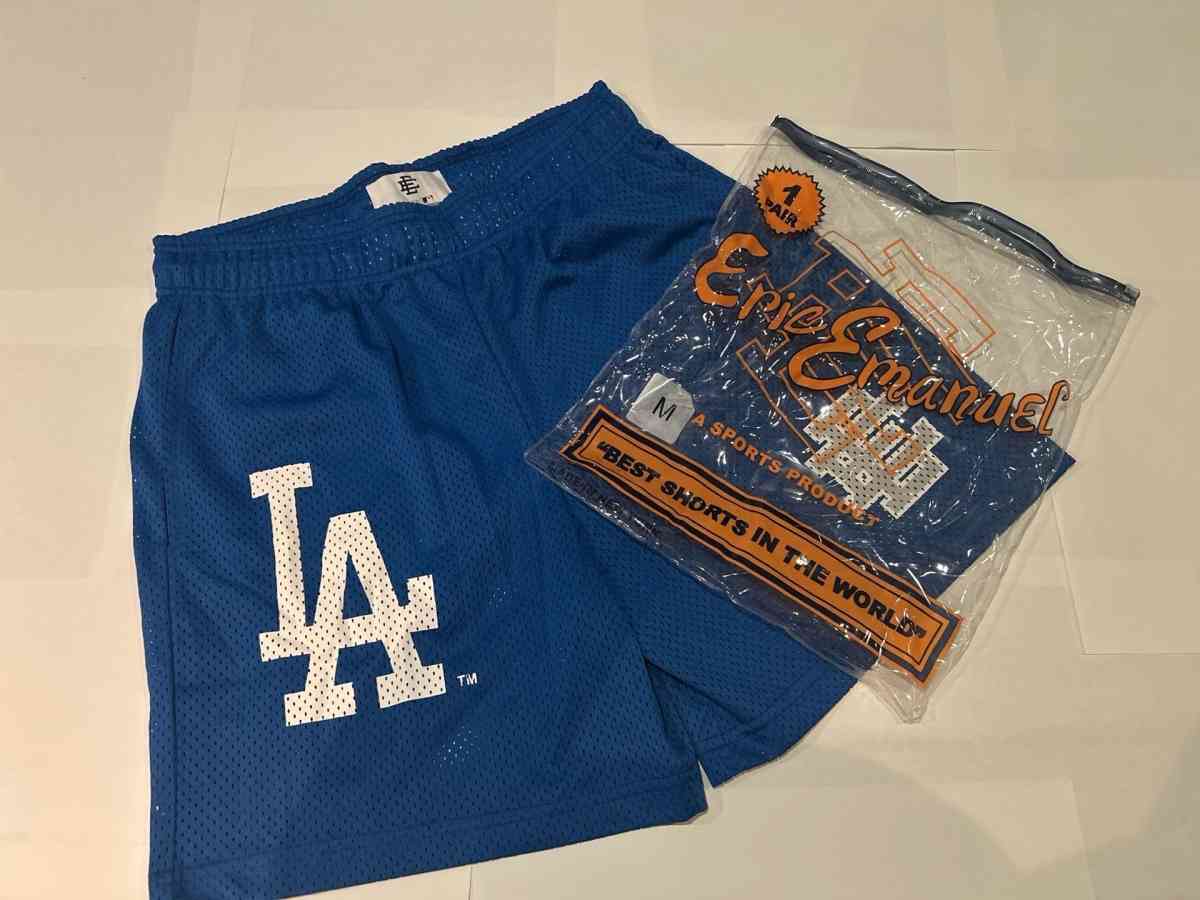 Blue LA mesh Shorts For Men