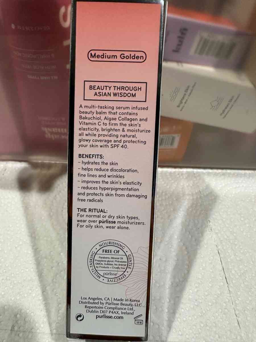 purlisse Ageless Glow in Serum BB Cream SPF 40