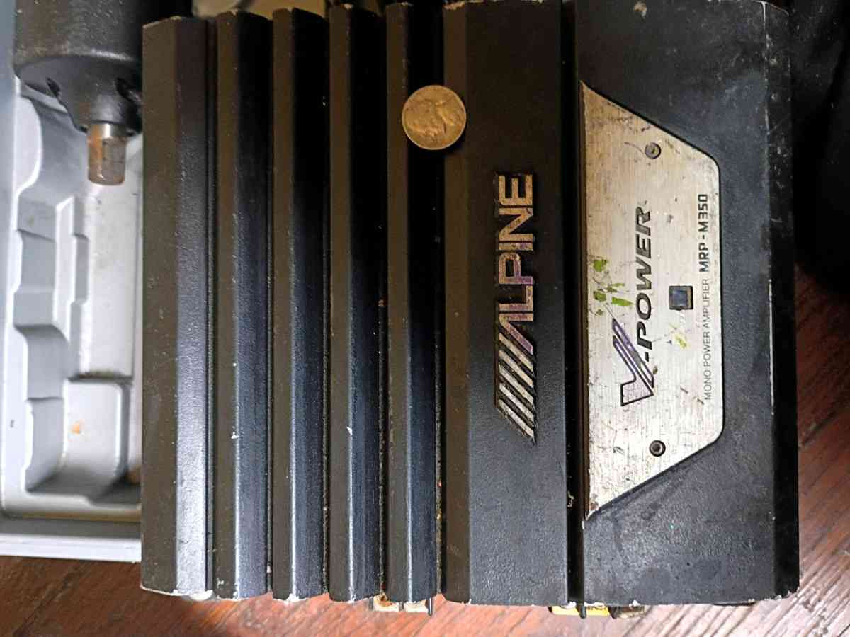 ALPINE Vpower mrp m350 car amp