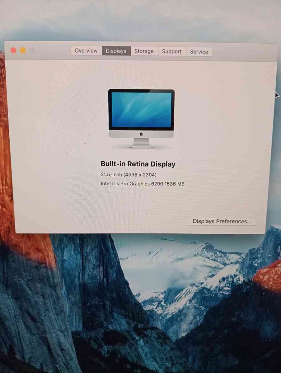 Apple IMac 2012 to 2015