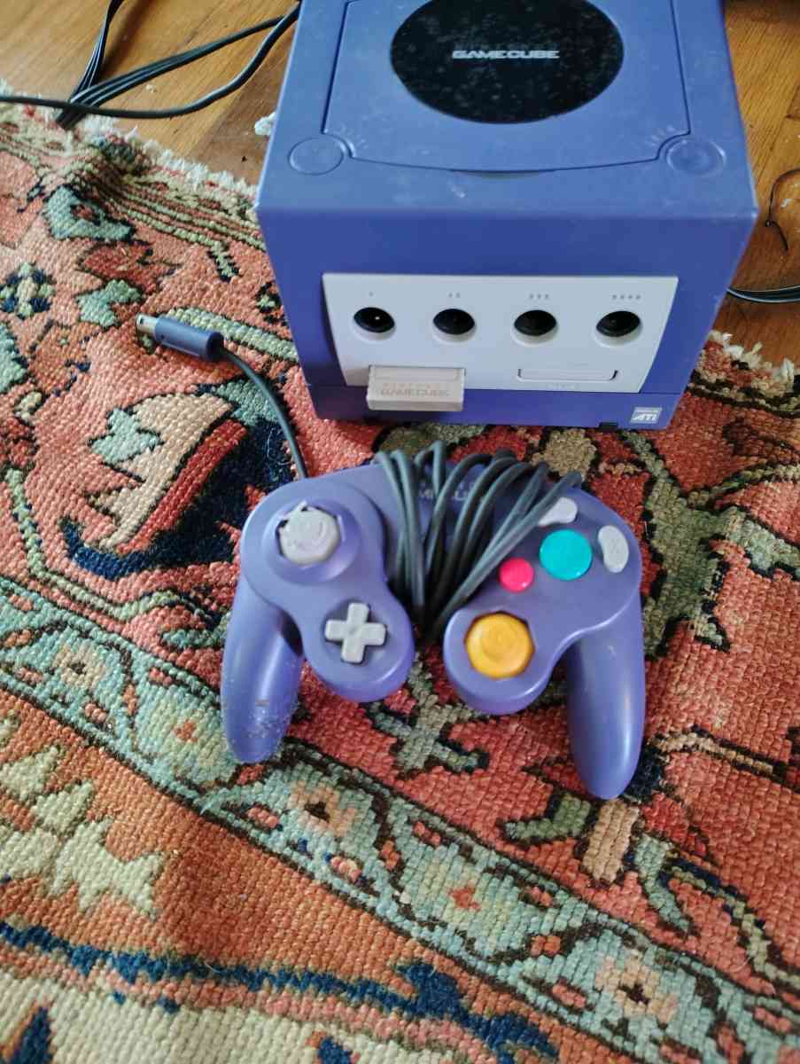 Nintendo GameCube and controller