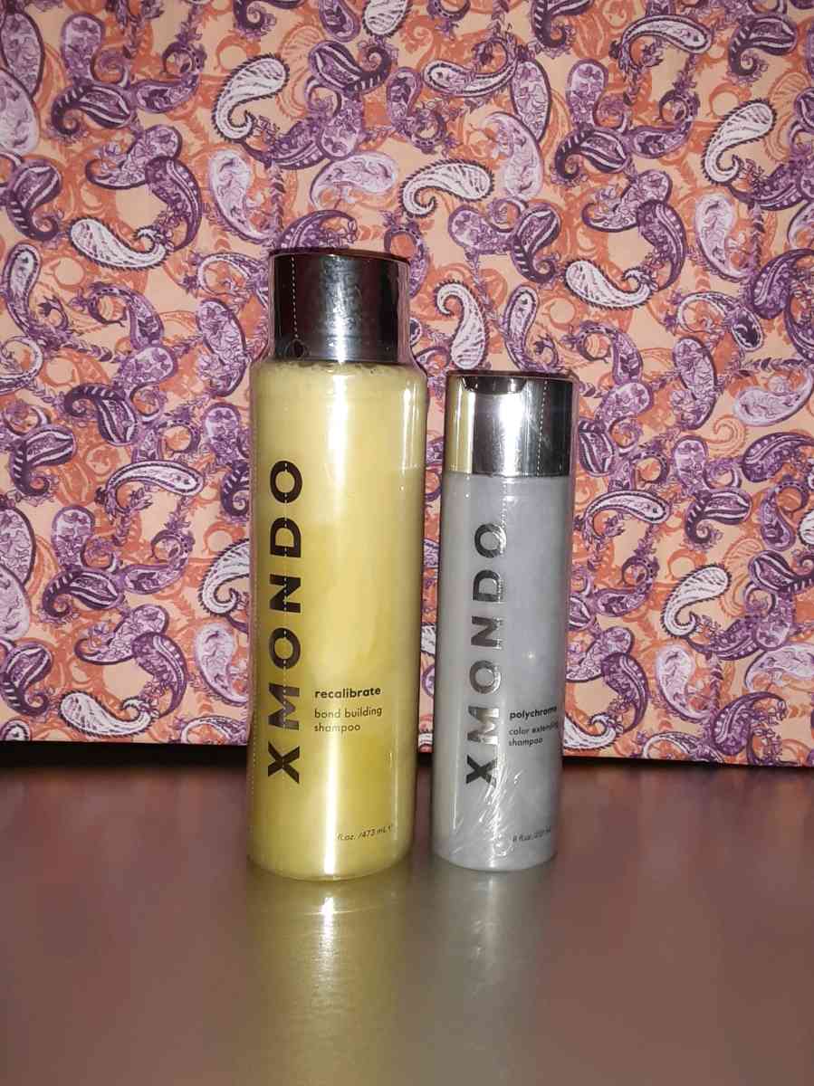 xmondo recalibrate and polychrome shampoos