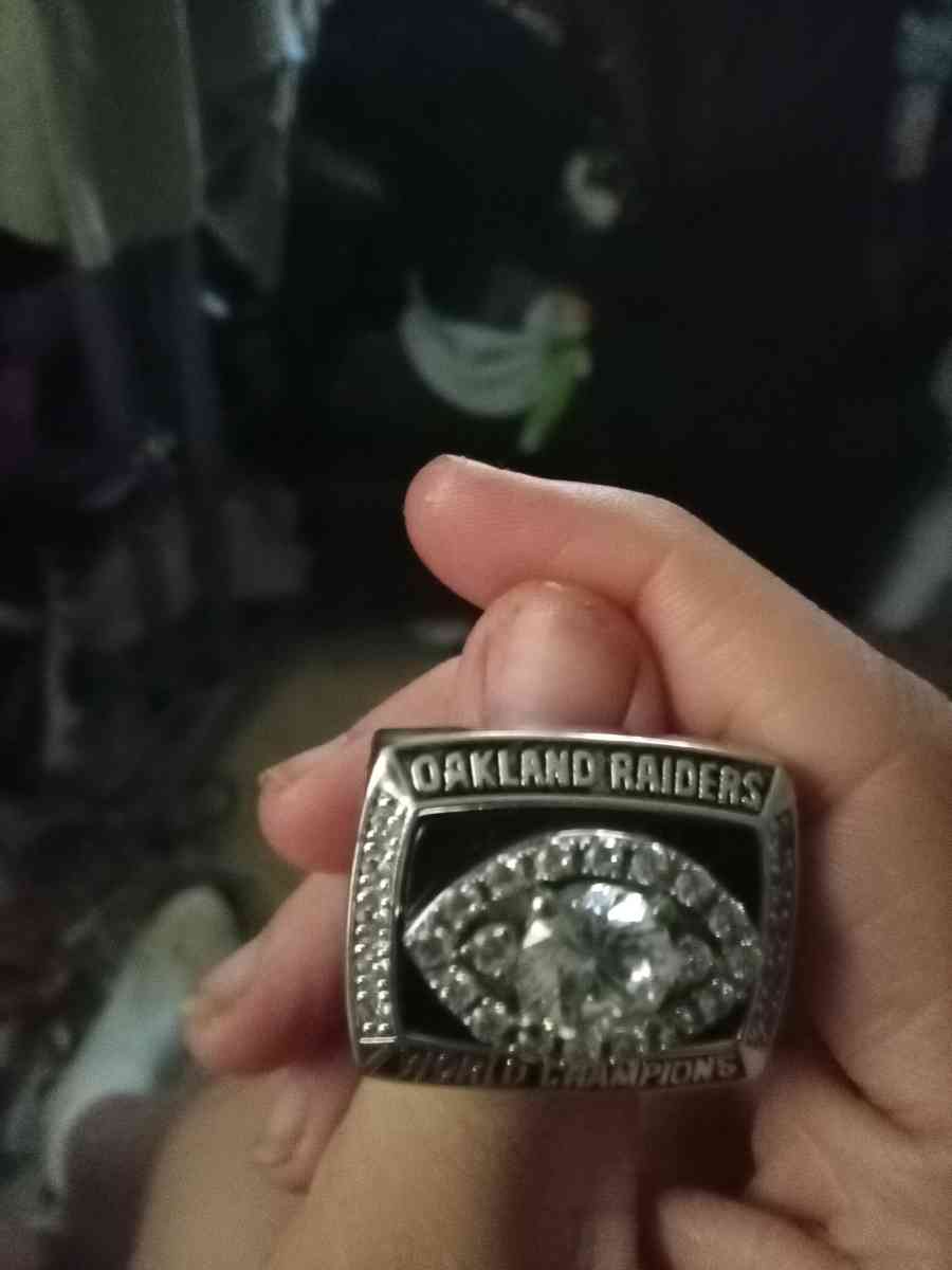 raiders championship ring 1976