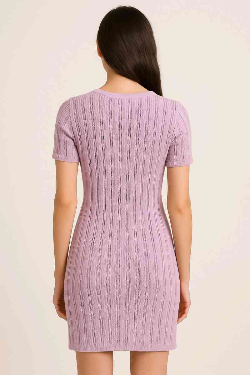 pink dress women l large birch ny new