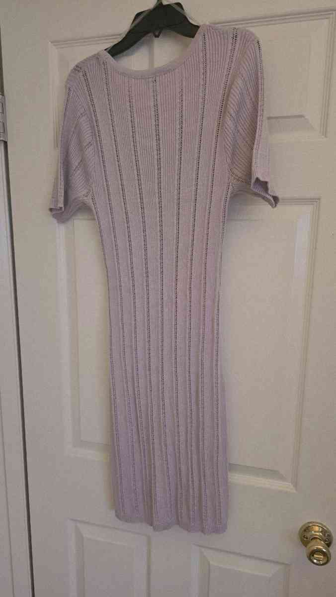 pink dress women l large birch ny new