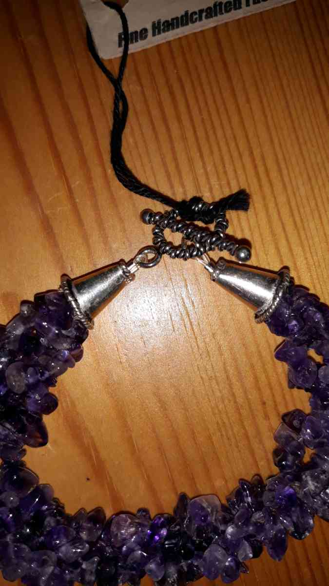 Purple Amethyst Bracelet