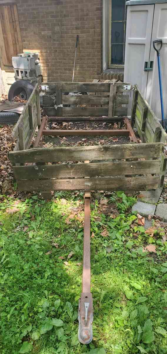 4x6ft utility dumping trailer project