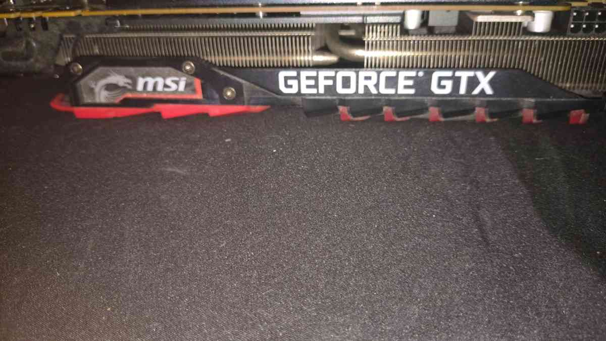 MSI GTX 1060 GAMING X 6G graphics card