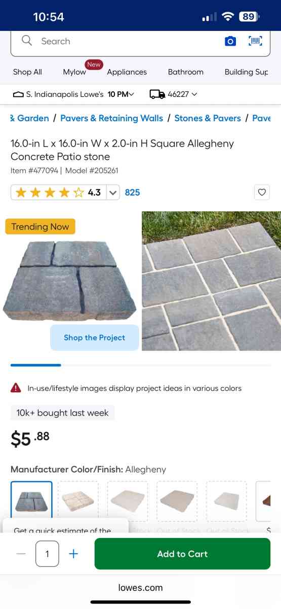 patio pavers
