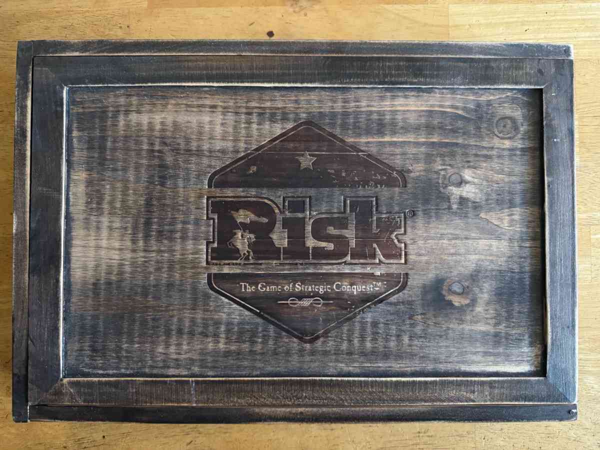 Risk Board Game 2017 Rustic Wood Series