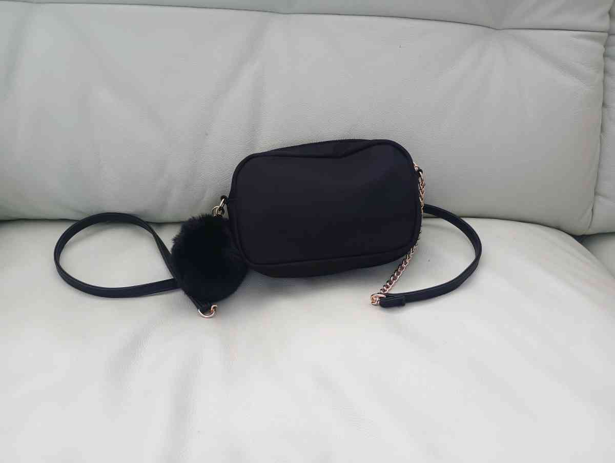 Black small crossbody bag