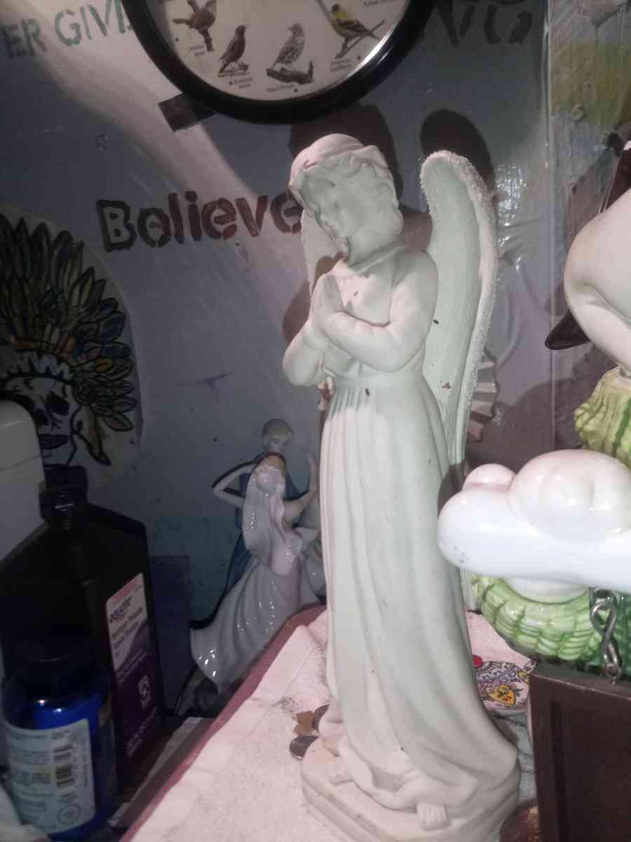 12in ceramic angel