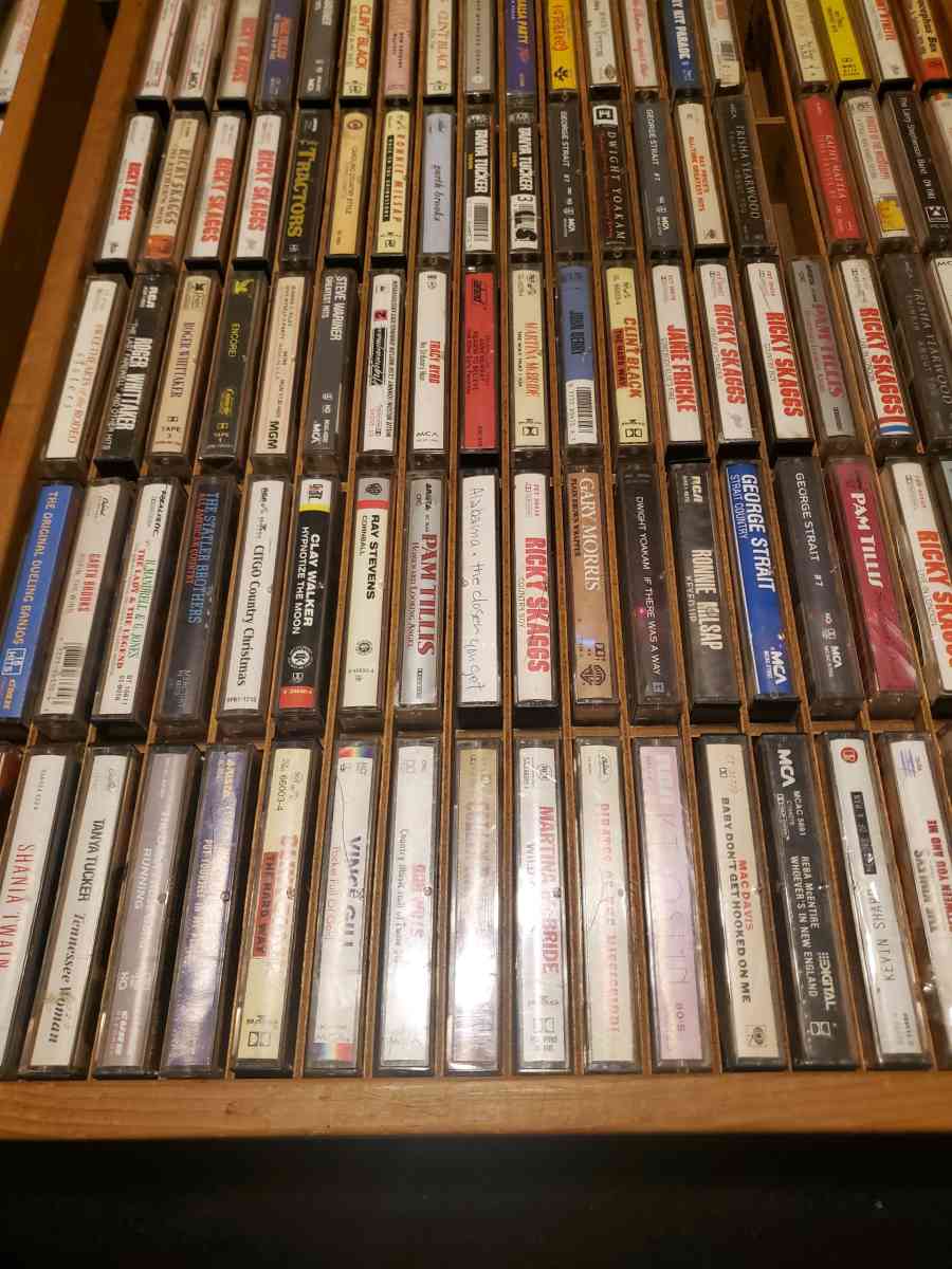 vinyl records cds cassettes