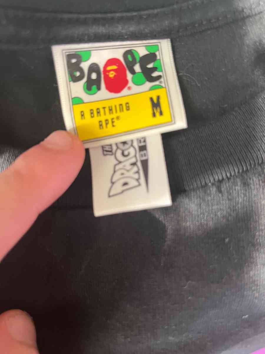 dragon ball z Bape shirt