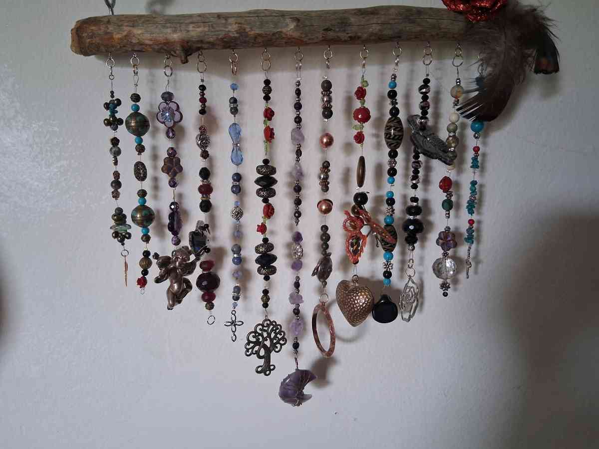 Handmade Beaded Window Art