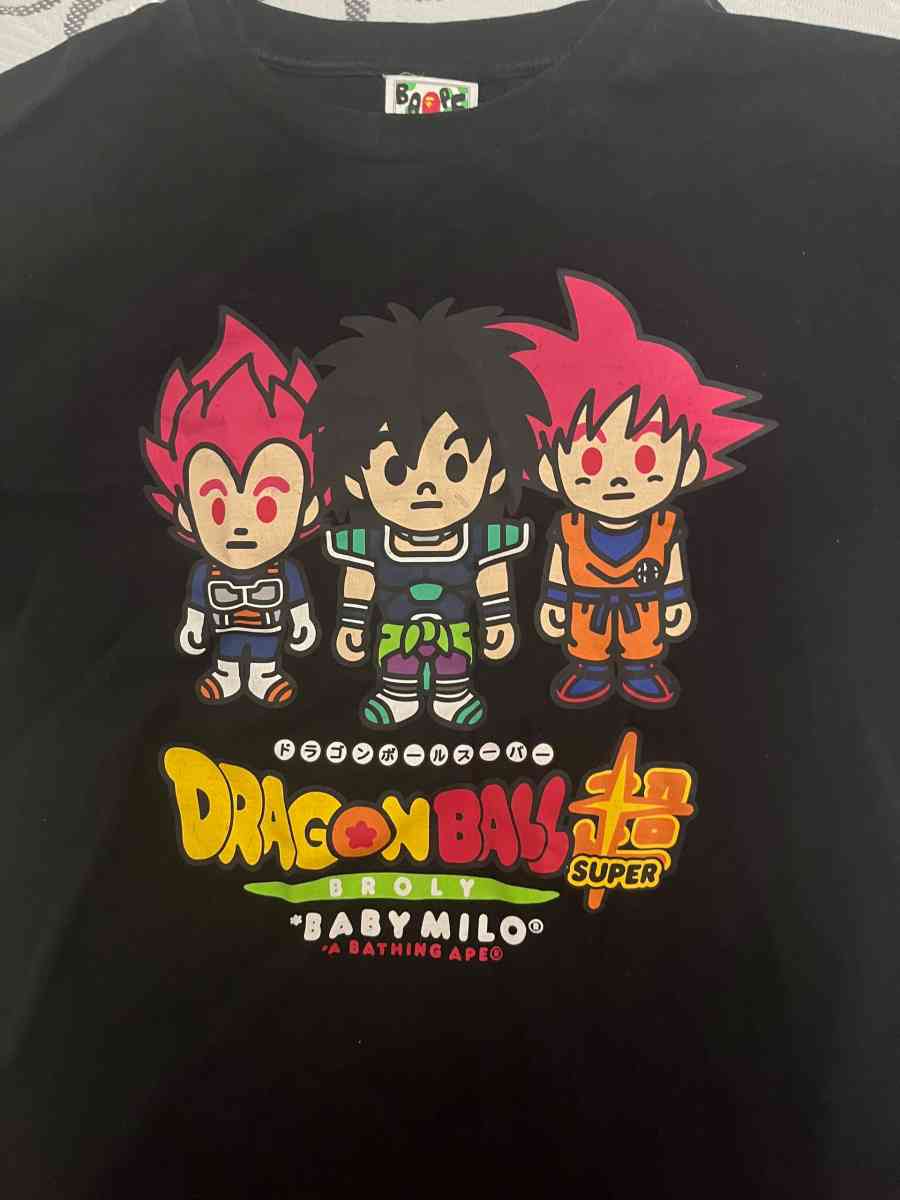 dbz Bape shirt