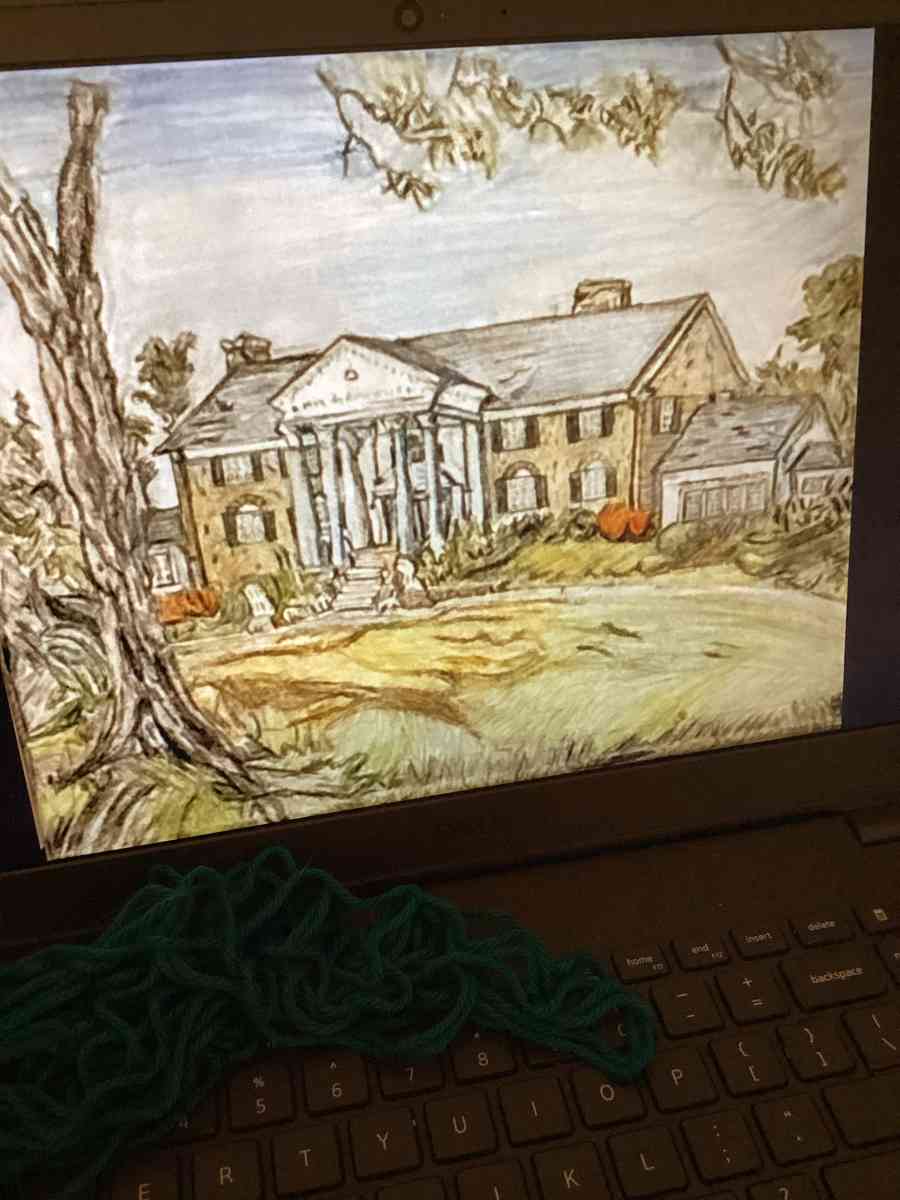 Original Graceland Mansion Of Elvis GG