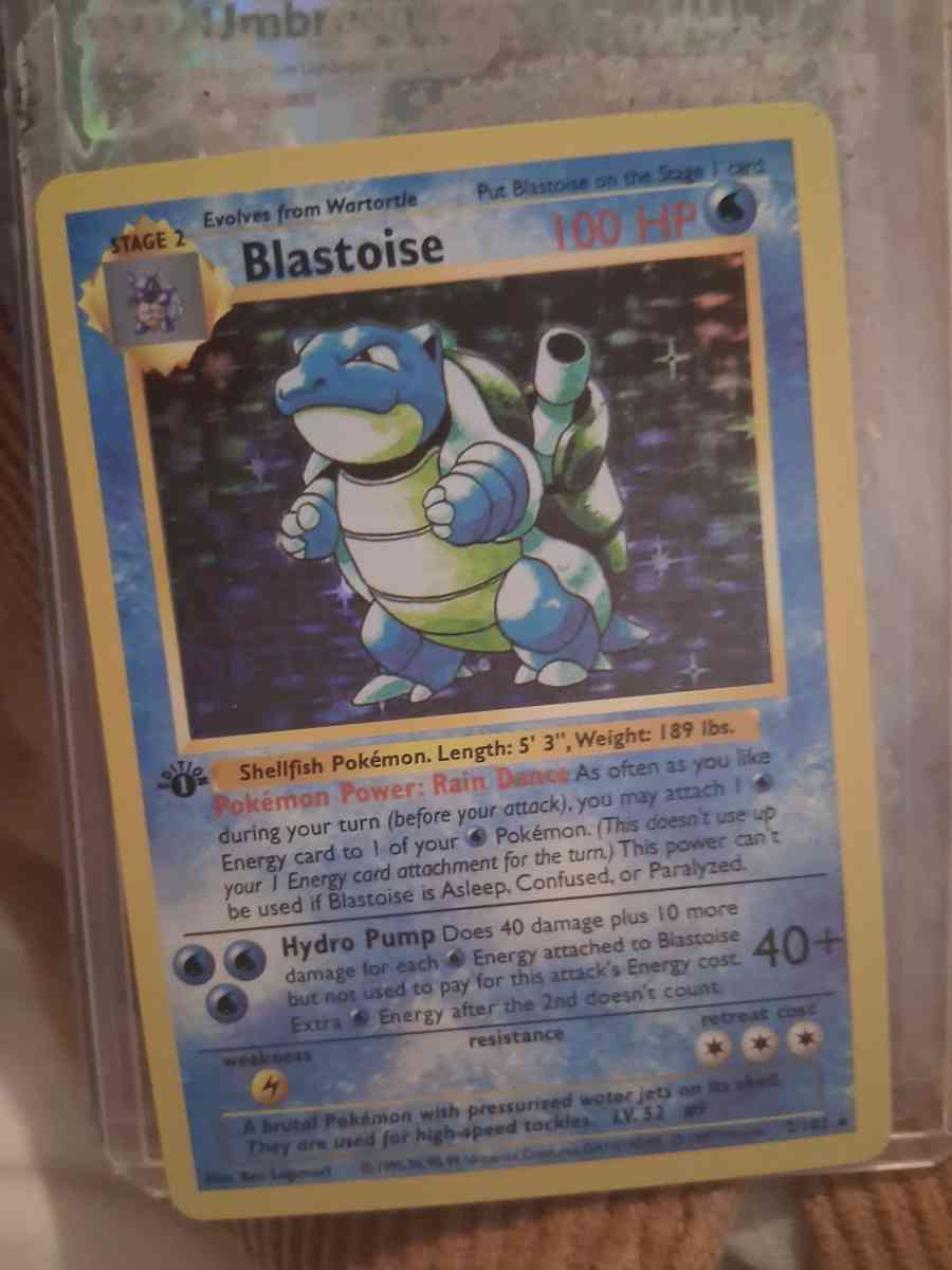 blastoise base set