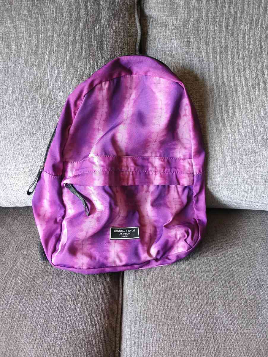 Kendall and Kylie Purple TieDye Backpack