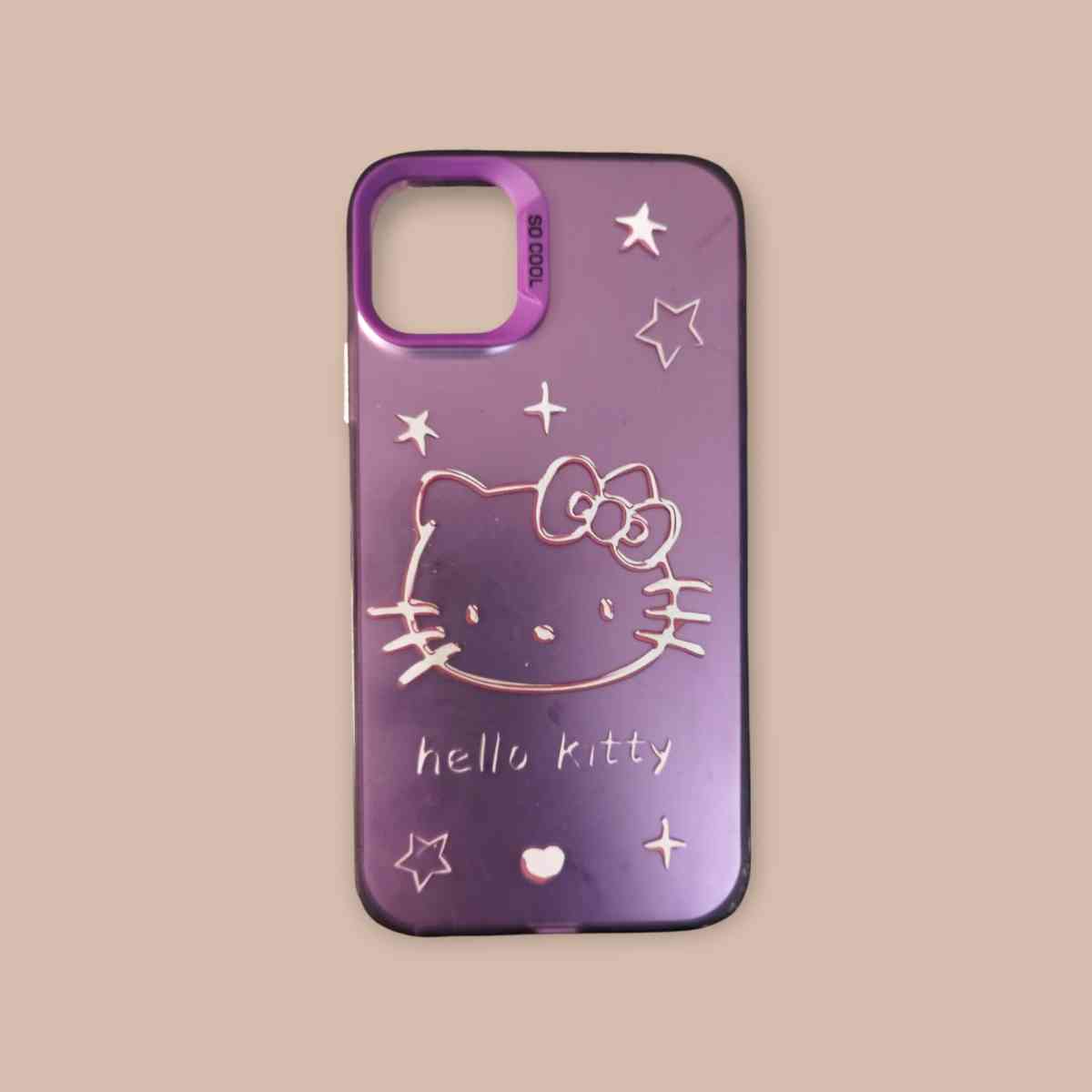 iPhone 11 Phone Case Purple Hello kitty
