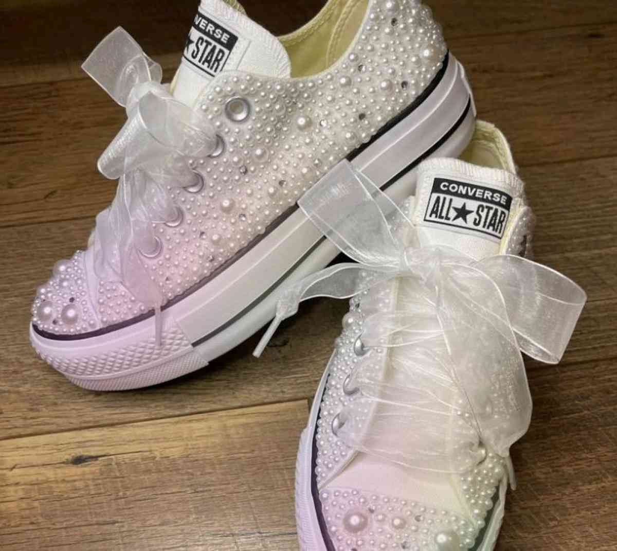 hand embellished rhinestoned shoes and accessories