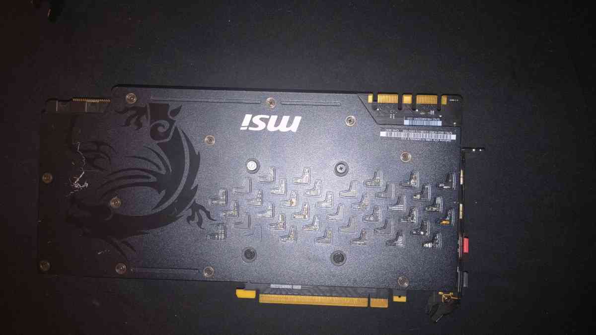MSI GTX 1060 GAMING X 6G graphics card