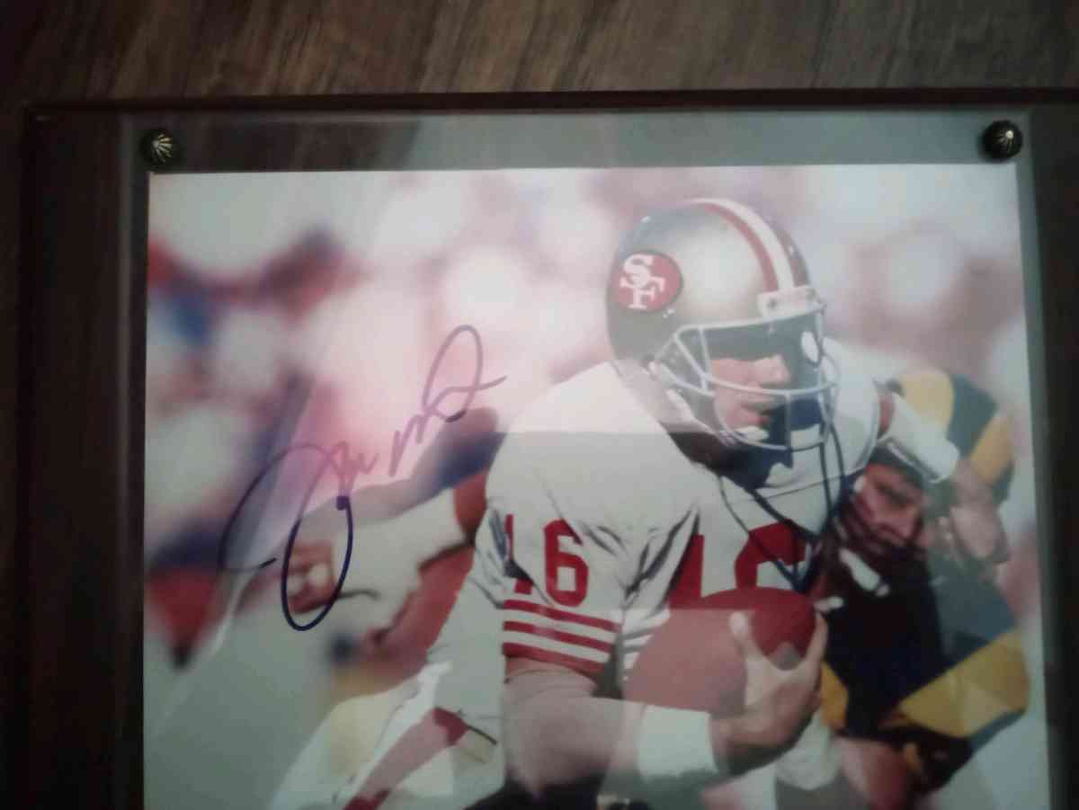 Joe Montana Autograph