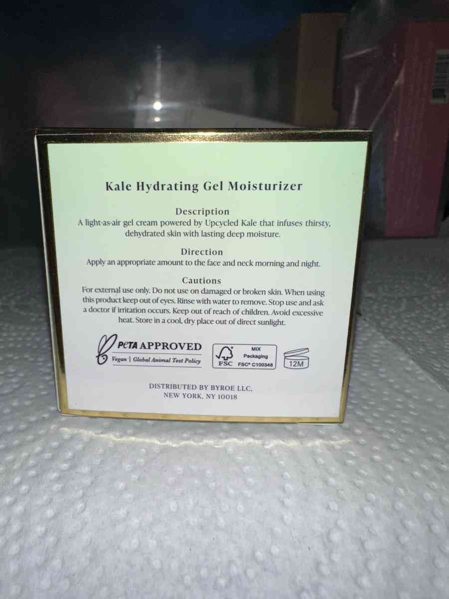 BYROE Kale Hydrating Gel Moisturizer
