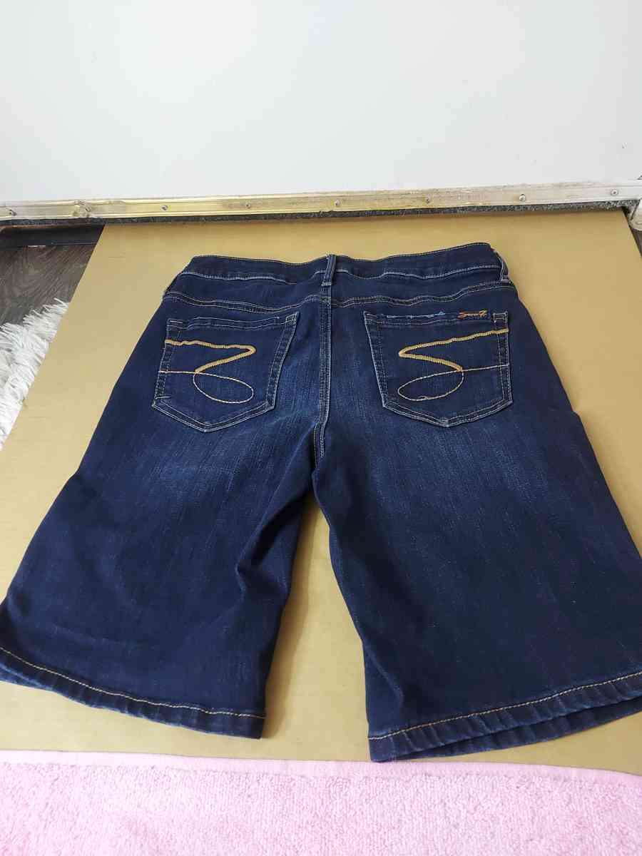 Seven7 Denim Bermuda Shorts