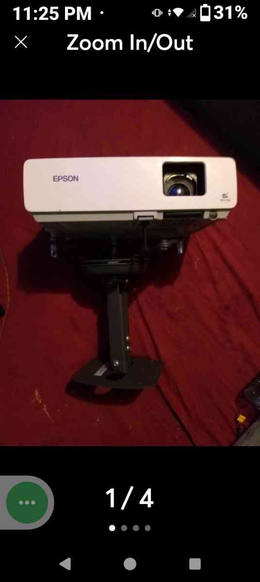 Epson powerlite 83c projector