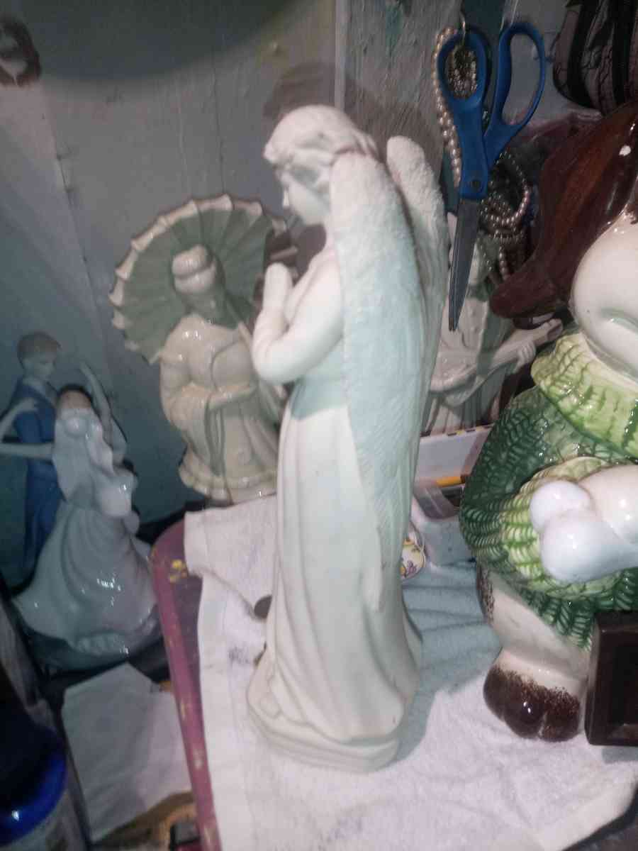 12in ceramic angel