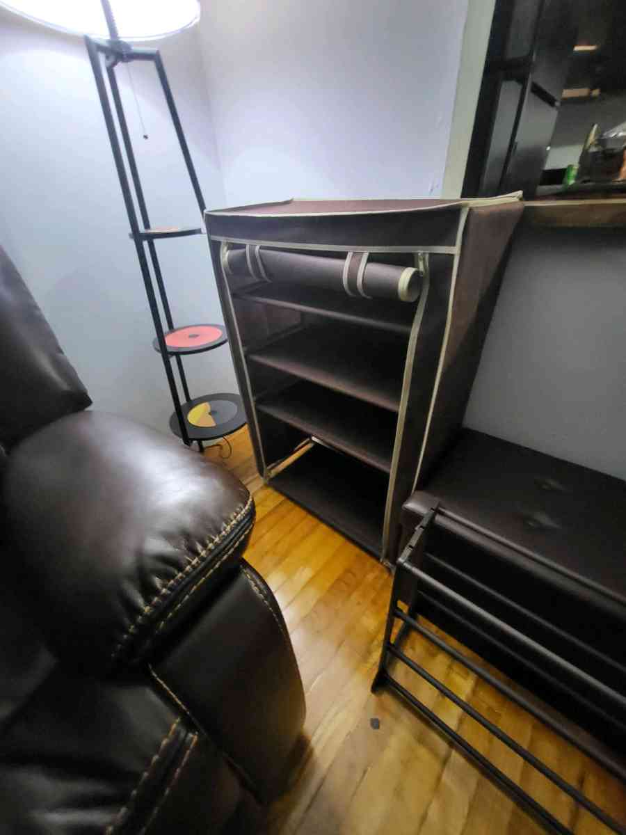 Storage BenchOttoman Shoe Closet  Shoe Rack