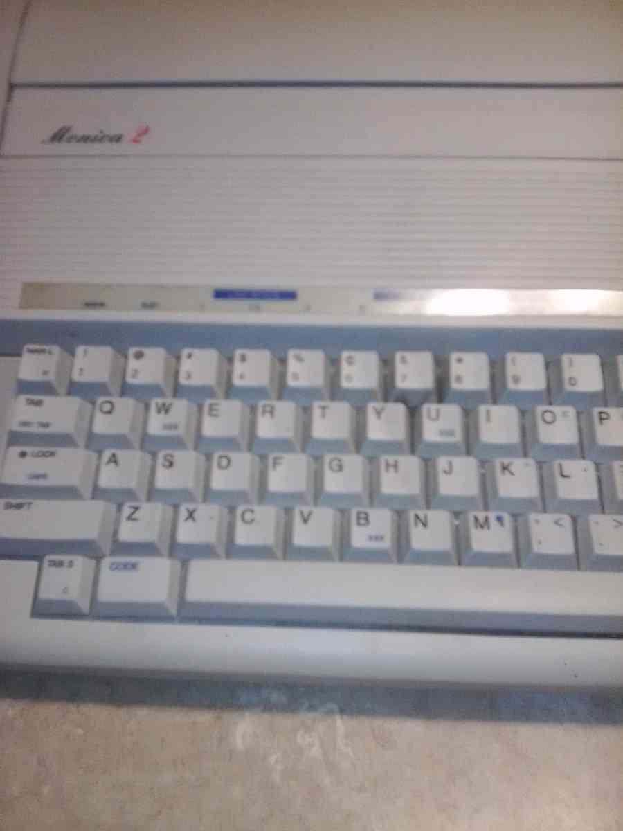 old vintage Monica 2 Olympia type writer