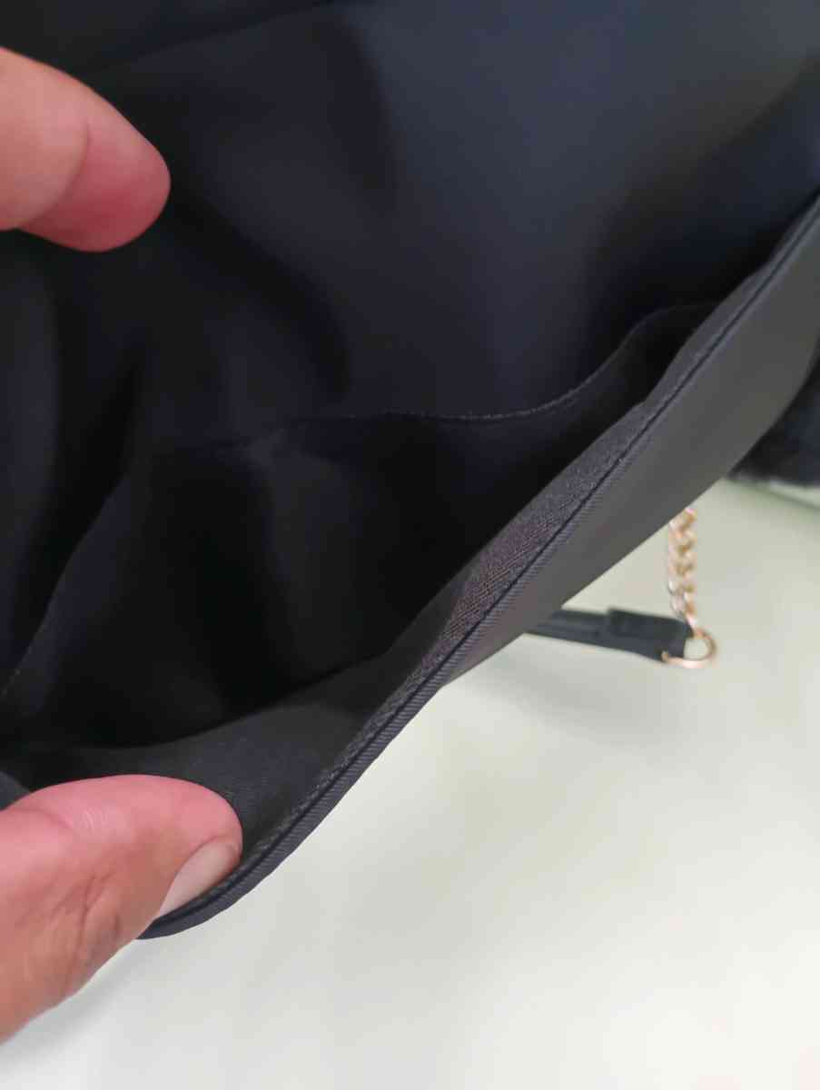 Black small crossbody bag