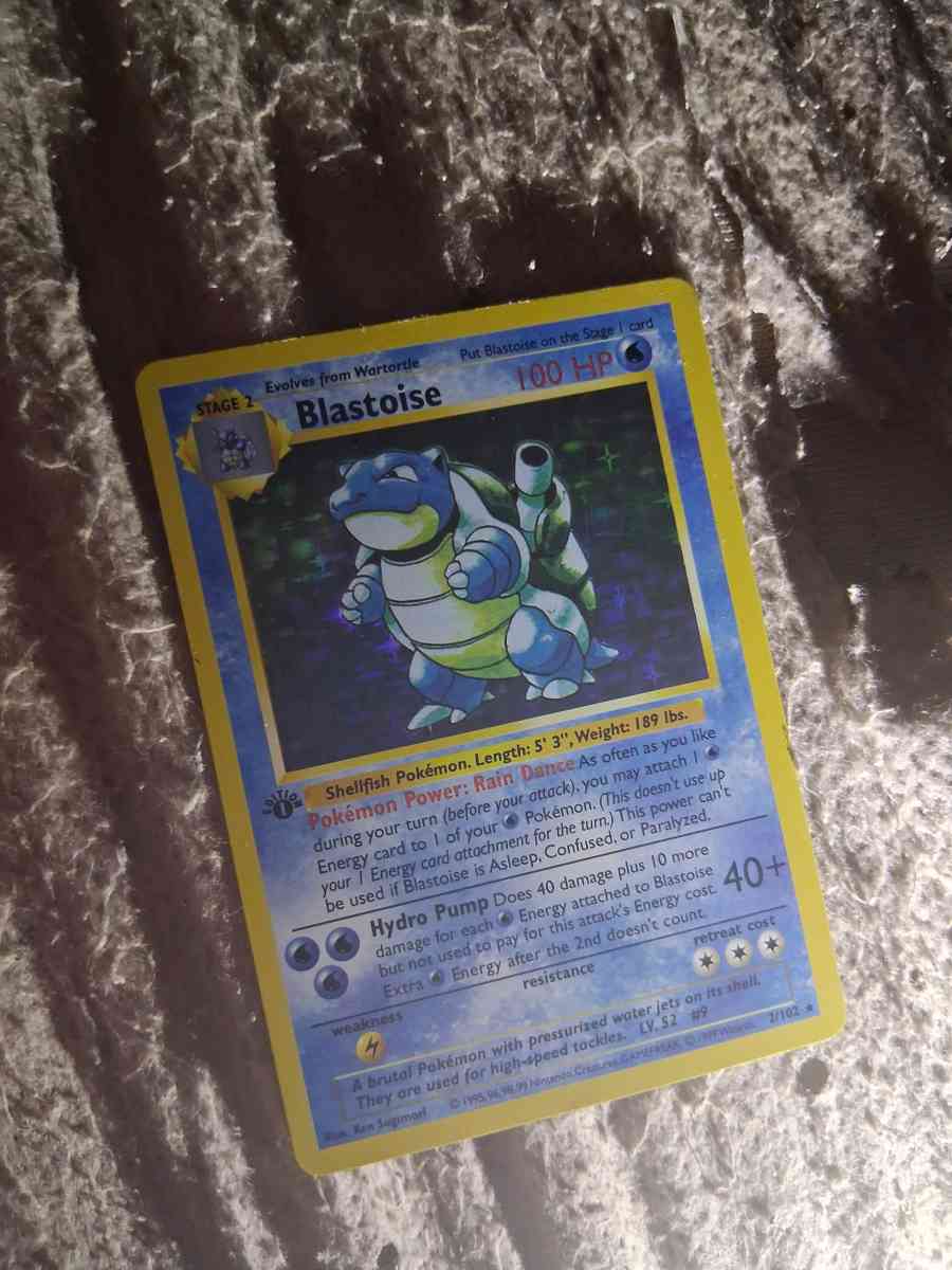 blastoise base set