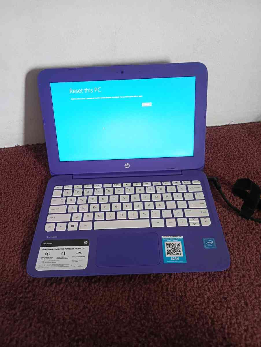 HP Stream 14ax020wm 14 Laptop Intel Celeron 4GB RAM 32GB eMM