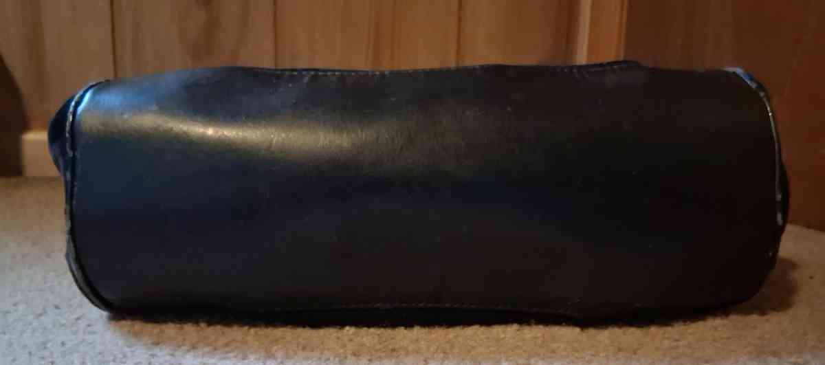 JUICY COUTURE DAYDREAMER BLACK VELOUR SCOTTIE DOG BAG