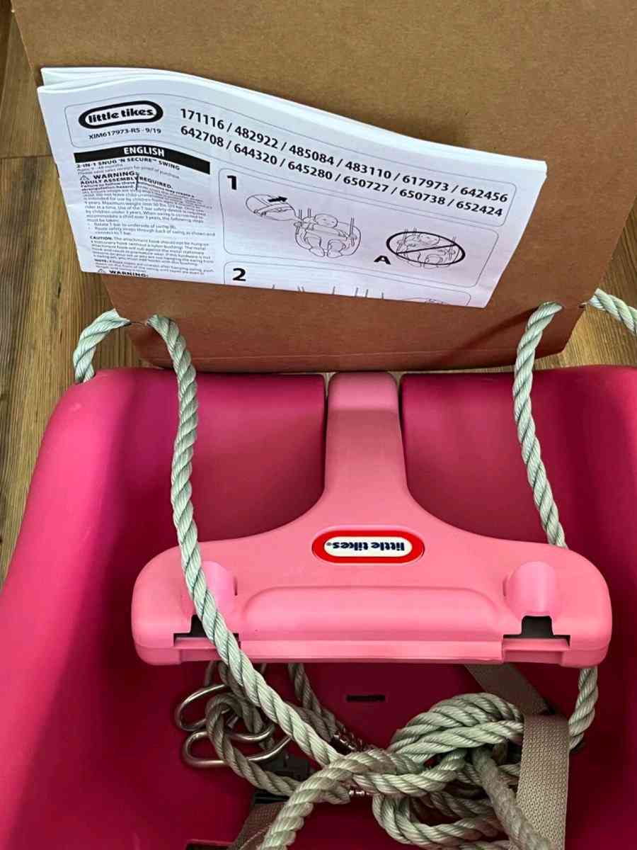 Little Tikes Pink Swing