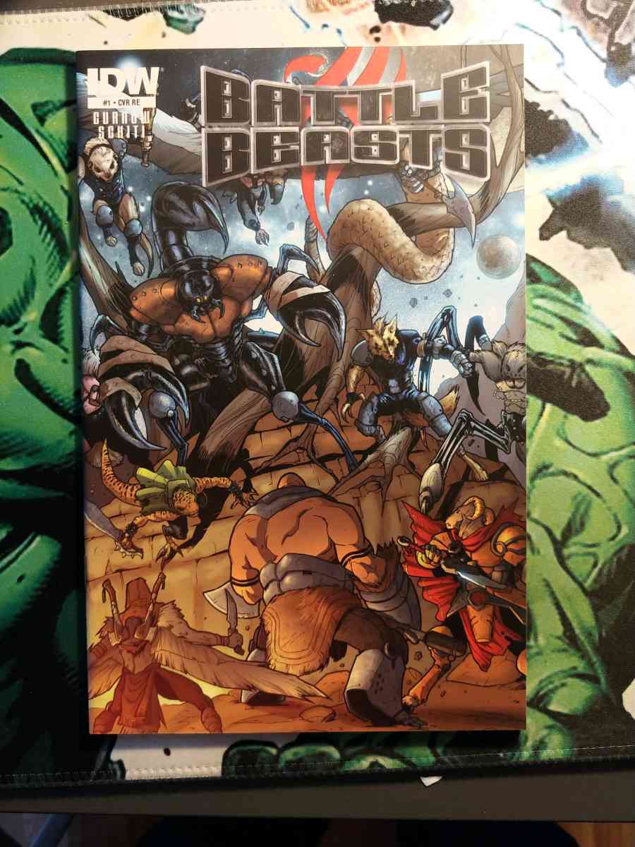 Battle Beasts 1 Exclusive Variant cover
