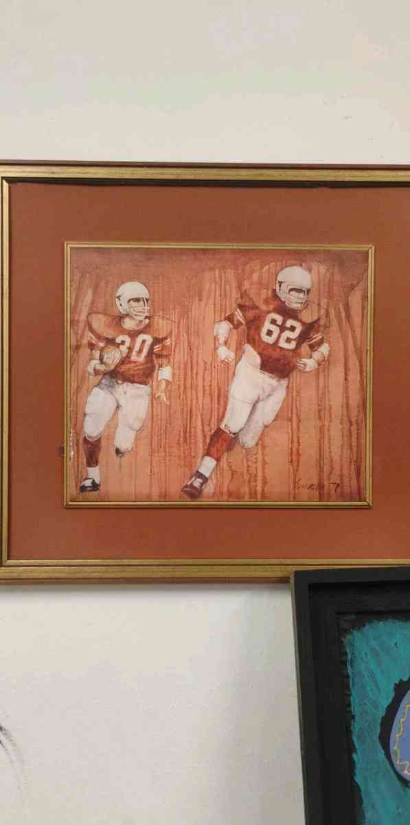Texas Longhorn Painting