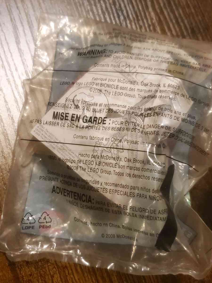 LEGO Bionicle Mistika Krika Happy Meal Toy 1 2008