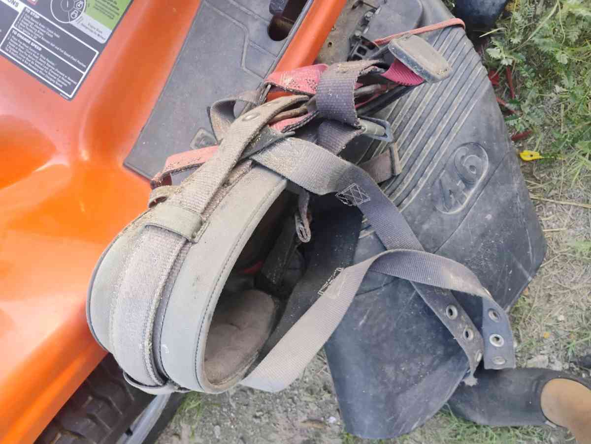 new full body harness and used tool lot all works