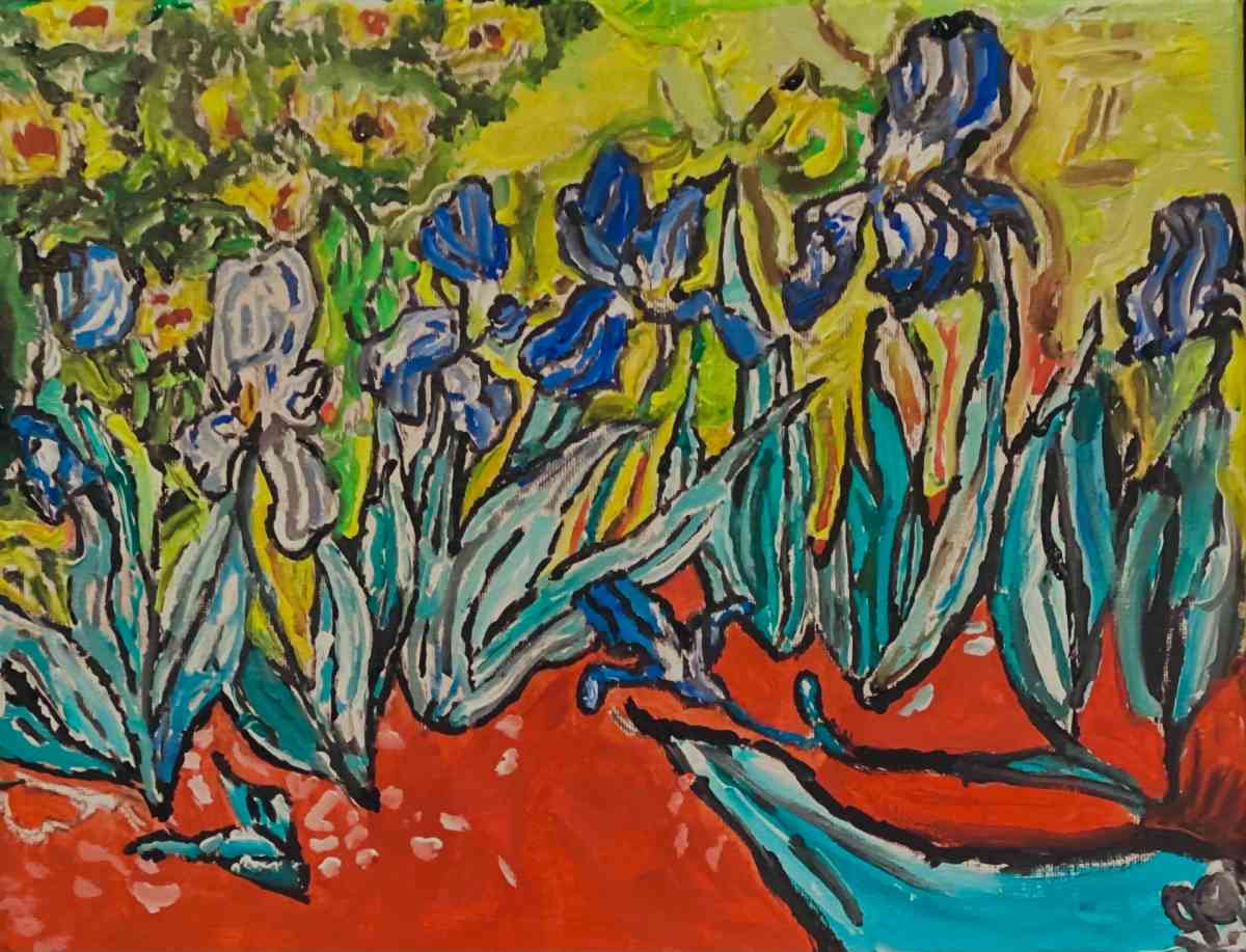 Original New Monet Special GG  11 x 14 Canvas Painting