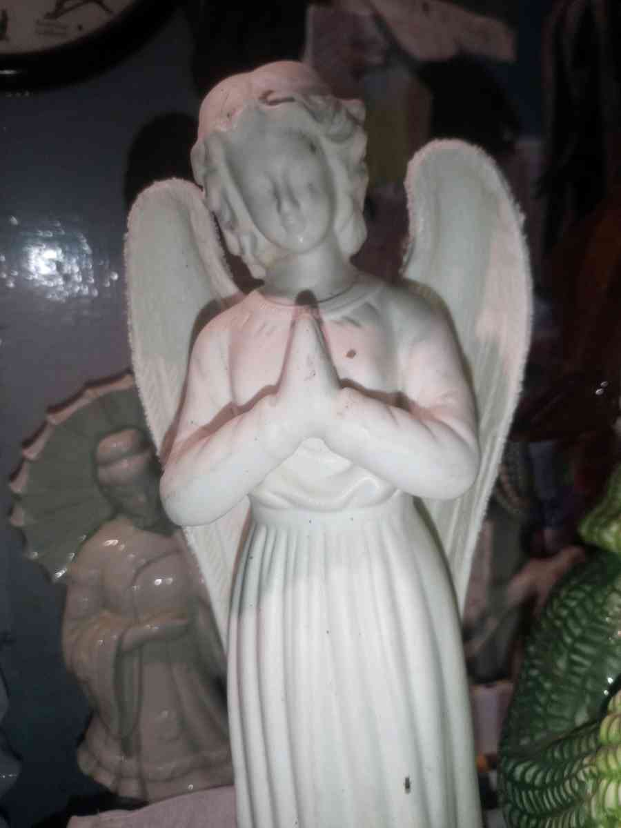 12in ceramic angel