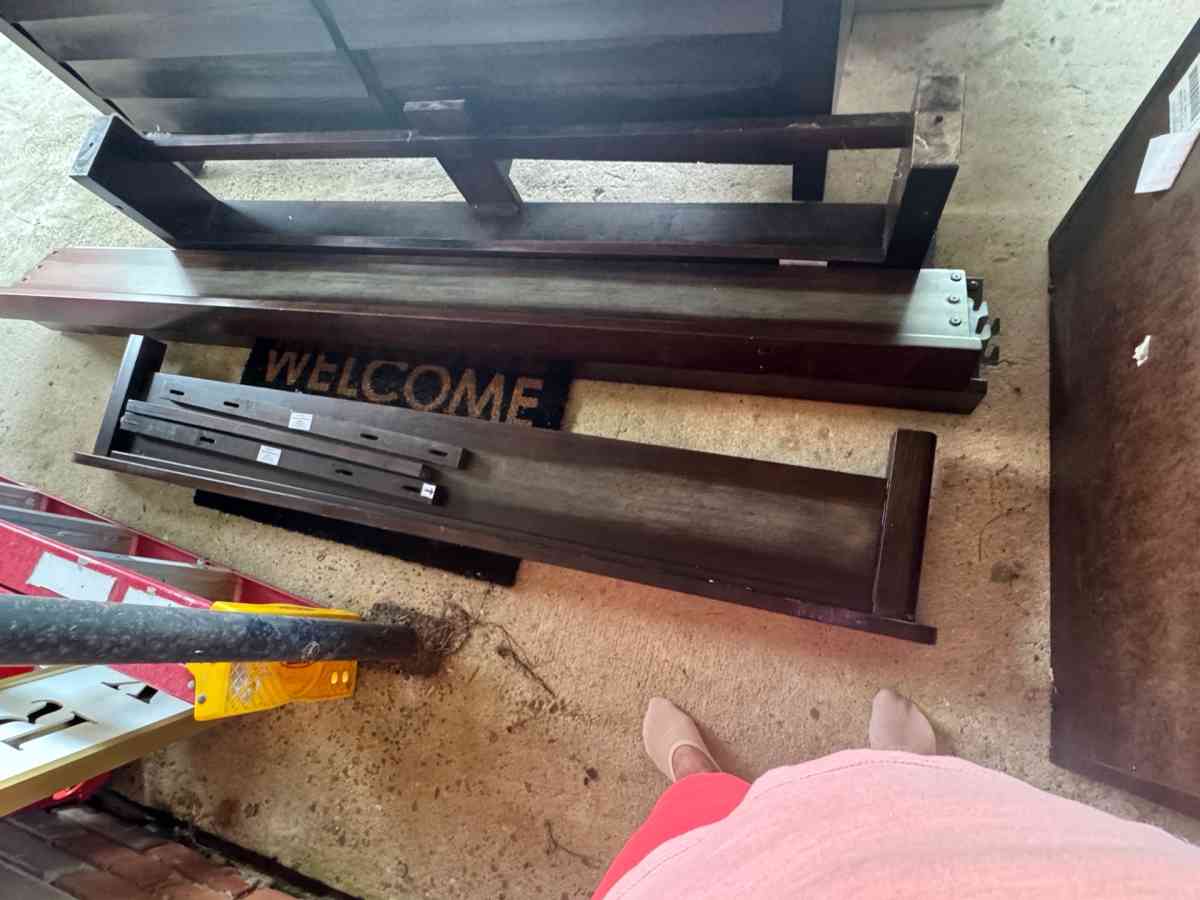 Queen Headboard Dresser and 2 Nightstands