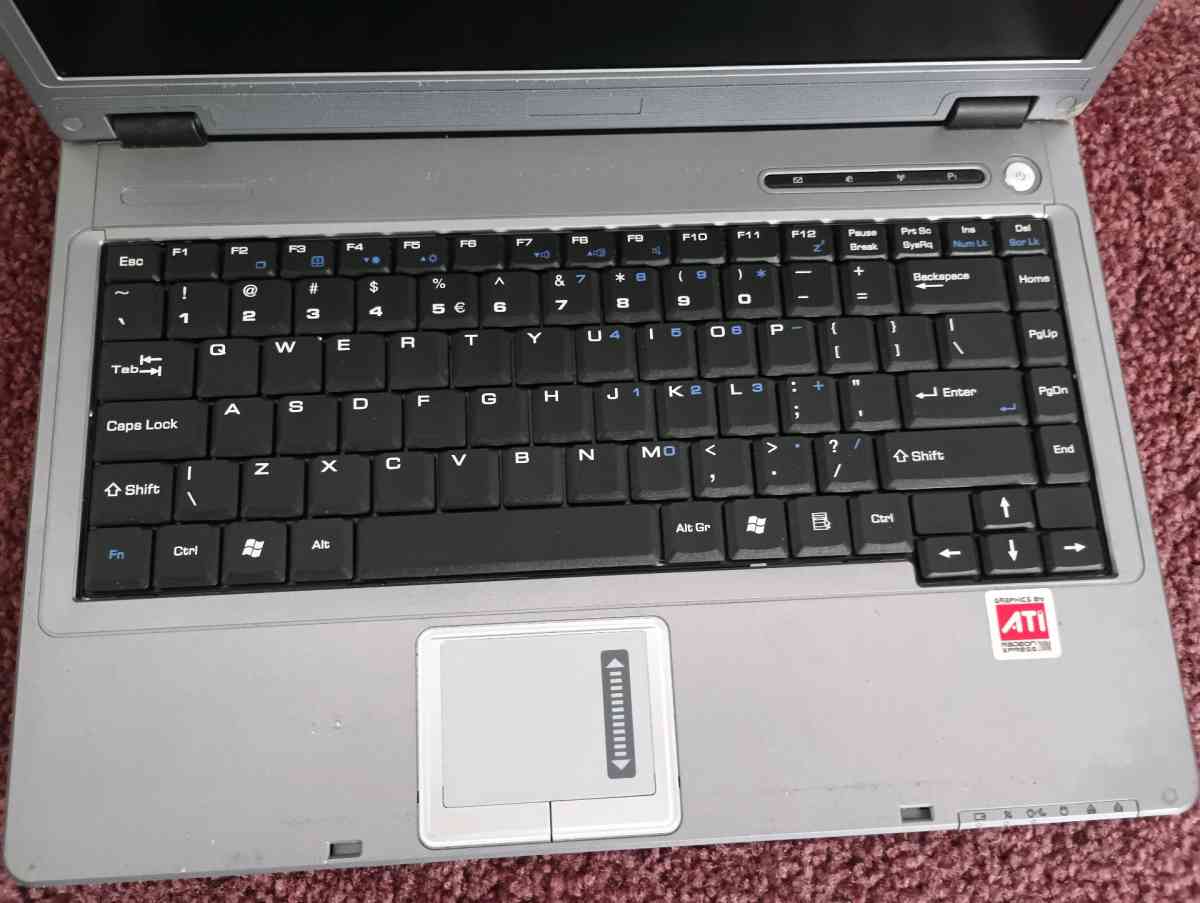 RKC laptop model MS1024B  SOLD AS IS